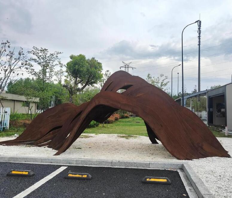 北辰耐候钢板造型